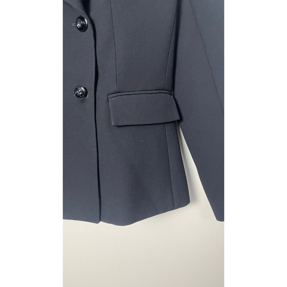 CLAUDIE PEIRLOT STRUCTURED BLACK JACKET 36 4/6 - Picture 4 of 10